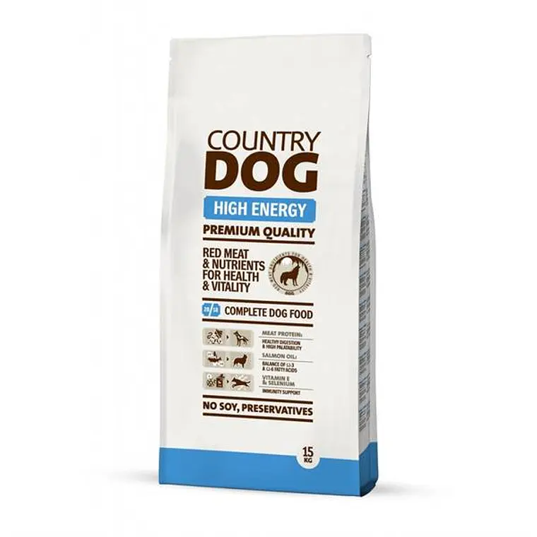 COUNTRY DOG HIGH ENERGY 15 KG 1