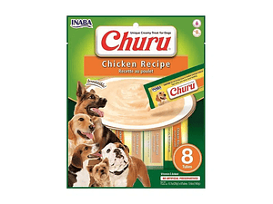 INABA CHURU DOG CHICKEN 8 TUBOS 20GR