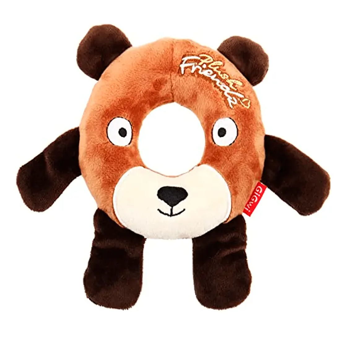 GIGWI PLUSH FRIENDZ M SIZE OSO DONA 1PZ 1