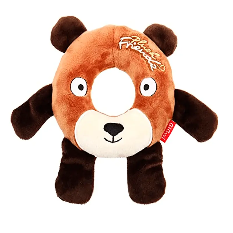 GIGWI PLUSH FRIENDZ M SIZE OSO DONA 1PZ 1