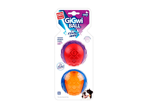 GIGWI BALL LARGE SIZE / DISPLAY 2PZ JUGUETE PARA PERROS