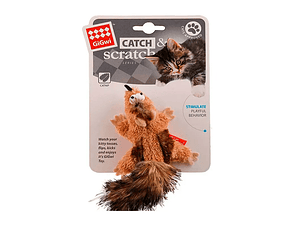 GIGWI CATCH SCRATCH CATNIP ARDILLA 