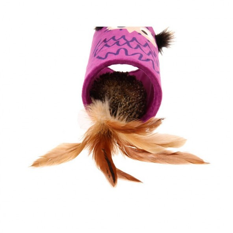 GIGWI MELODY CHASER TUBE/FEATHER BUHO 2