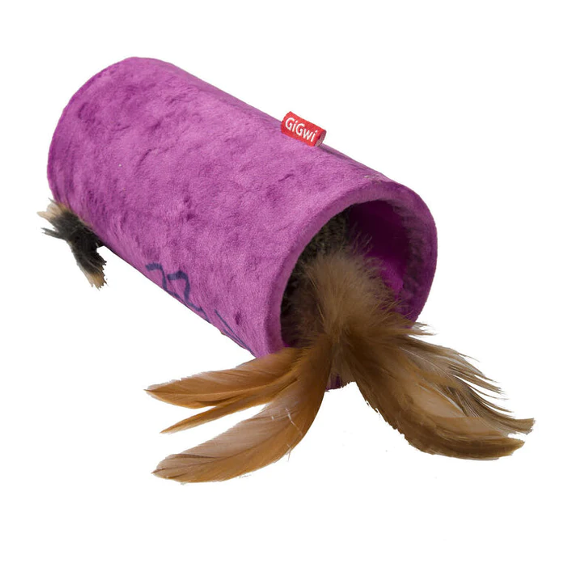 GIGWI MELODY CHASER TUBE/FEATHER BUHO 3