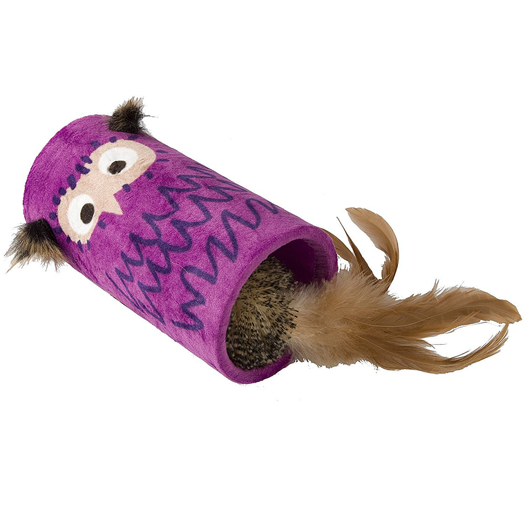 GIGWI MELODY CHASER TUBE/FEATHER BUHO 4