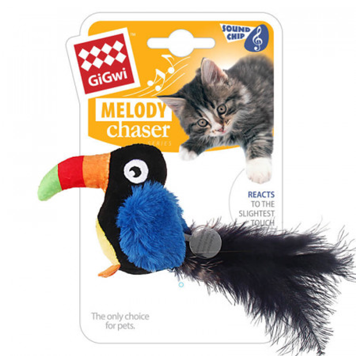 GIGWI MELODY CHASER ACTIVATE SOUND TUCAN 1