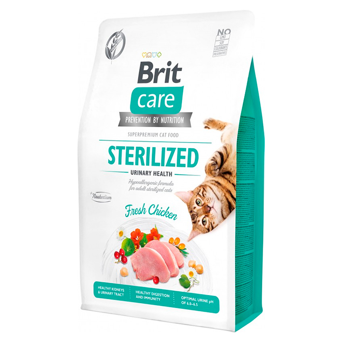 BRIT CARE CAT GRAIN FREE STERILIZED URINARY 2KG 1