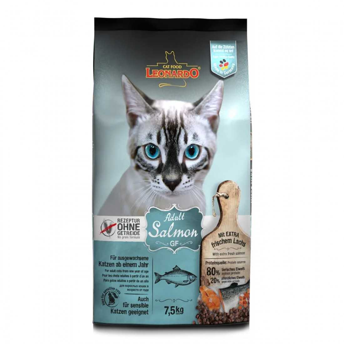 LEONARDO ADULT GF SALMON 7,5 KG 2