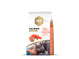 AMITY LOW GRAIN SALMON ADULT CAT 