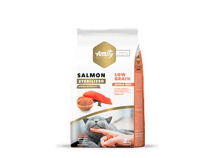 AMITY ADULT CAT SALMON STERILIZED 2/7KG