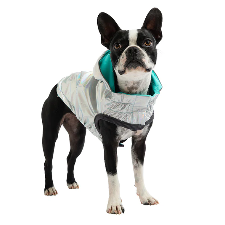 GF PET IMPERMEABLE REVERSIBLE NEON AQUA L 3