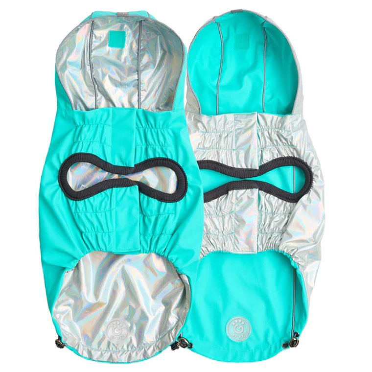 GF PET IMPERMEABLE REVERSIBLE NEON AQUA L 8