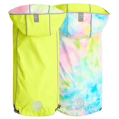 GFPET IMPERMEABLE REVERSIBLE NEON YELLOW L