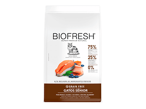 Biofresh Super Premium Grain Free Gato Senior Alimento Seco