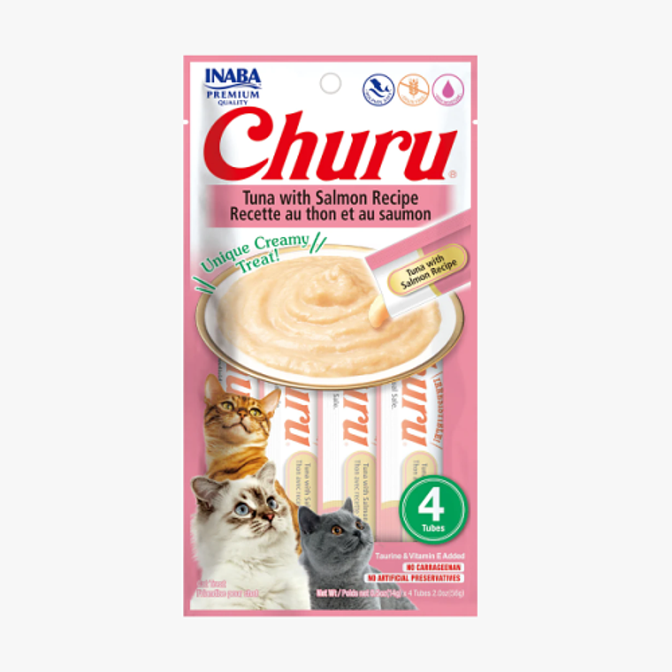 Inaba Churu Snack Tuna with Salmon 56gr 4 un 2