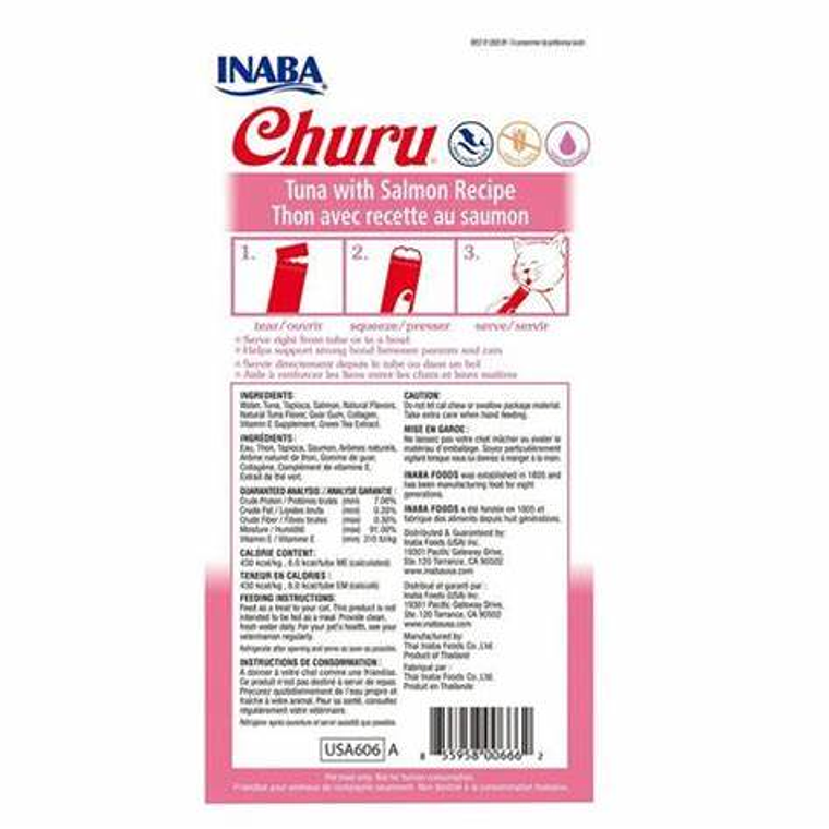 Inaba Churu Snack Tuna with Salmon 56gr 4 un 3