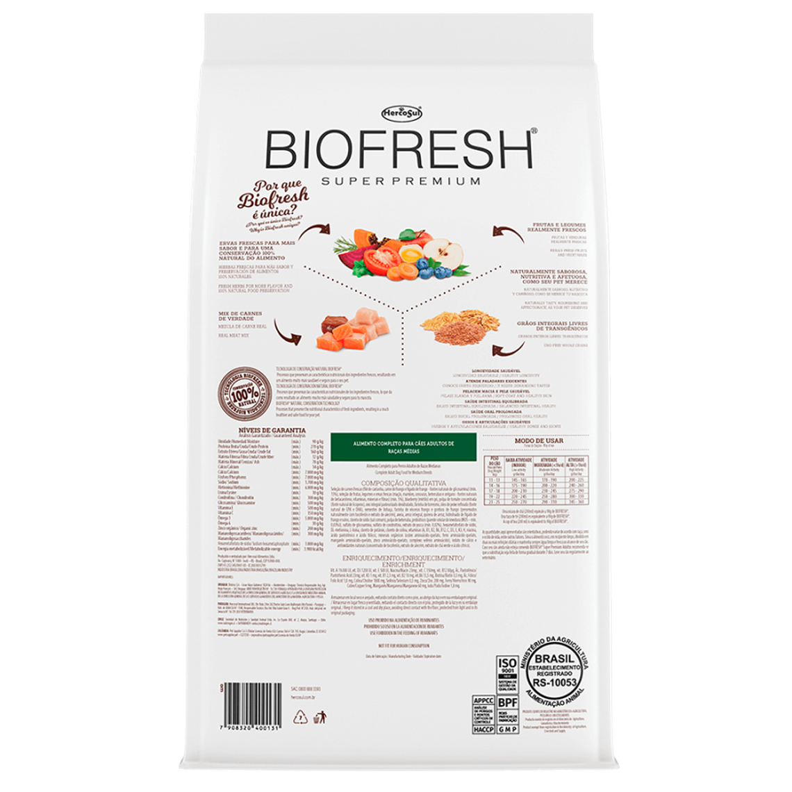Biofresh Perro Adulto Raza Mediana 10.1kg 4