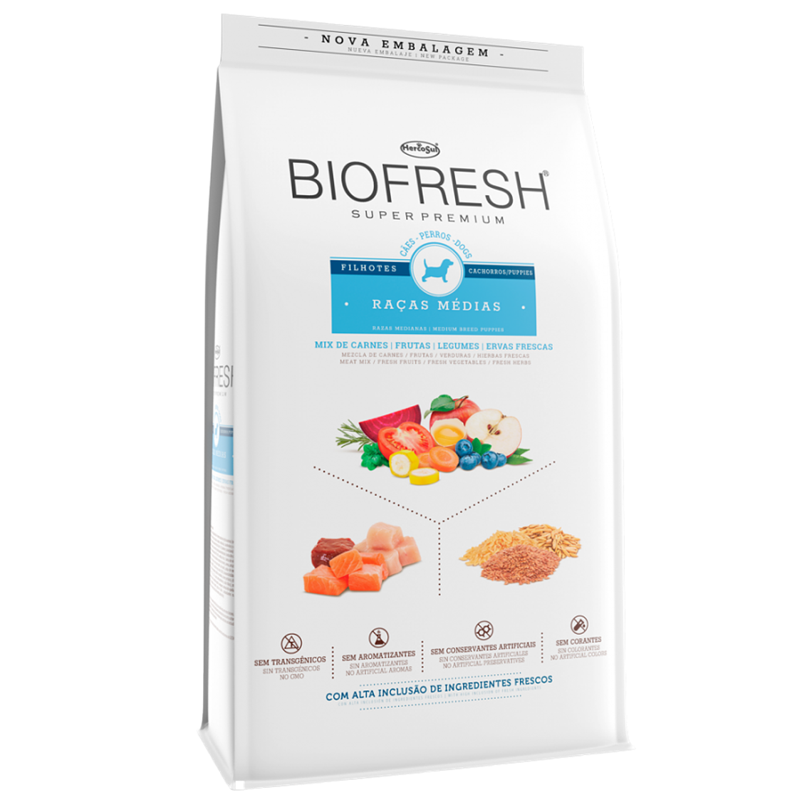 BIOFRESH CACHORRO RAZA MEDIANA 10.1KG 2