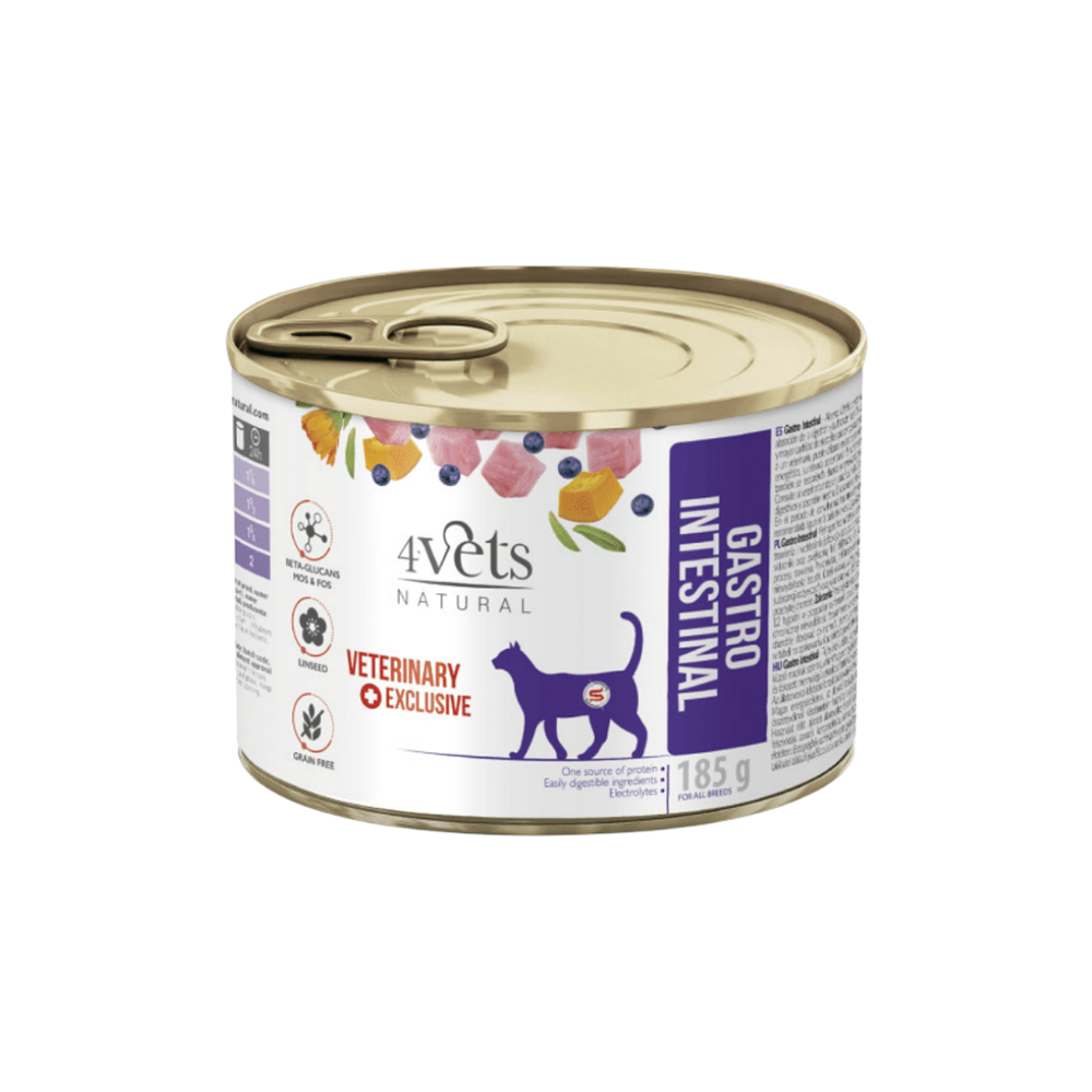 4Vets – Alimento húmedo para gatos – Gastrointestinal