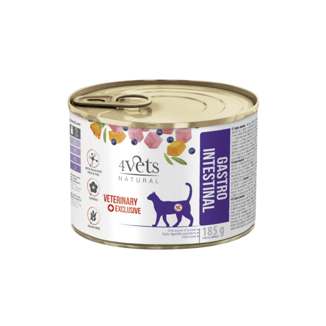 4Vets – Alimento húmedo para gatos – Gastrointestinal 1