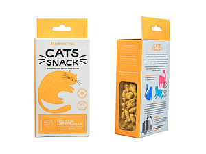 CATS SNACK Galletas de Pollo con hierba gatera
