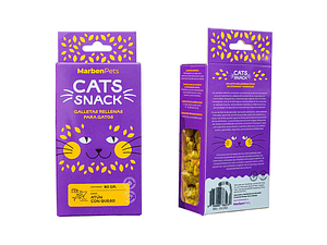 Cats Snack Galletas Rellenas de Atún y Queso