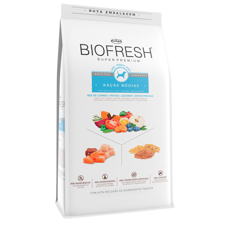 Biofresh Perro Castrado Raza Mediana 10.1kg 2