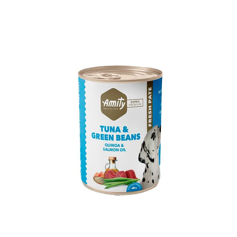 AMITY TUNA AND GREEN BEAS - DOG WET FOOD 1