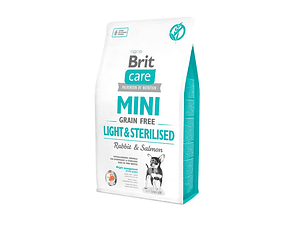 BRIT CARE MINI LIGHT & STERILISED 7 KG