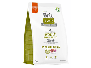 BRIT CARE DOG HYPOALLERGENIC ADULT SMALL BREED LAMB 3KG
