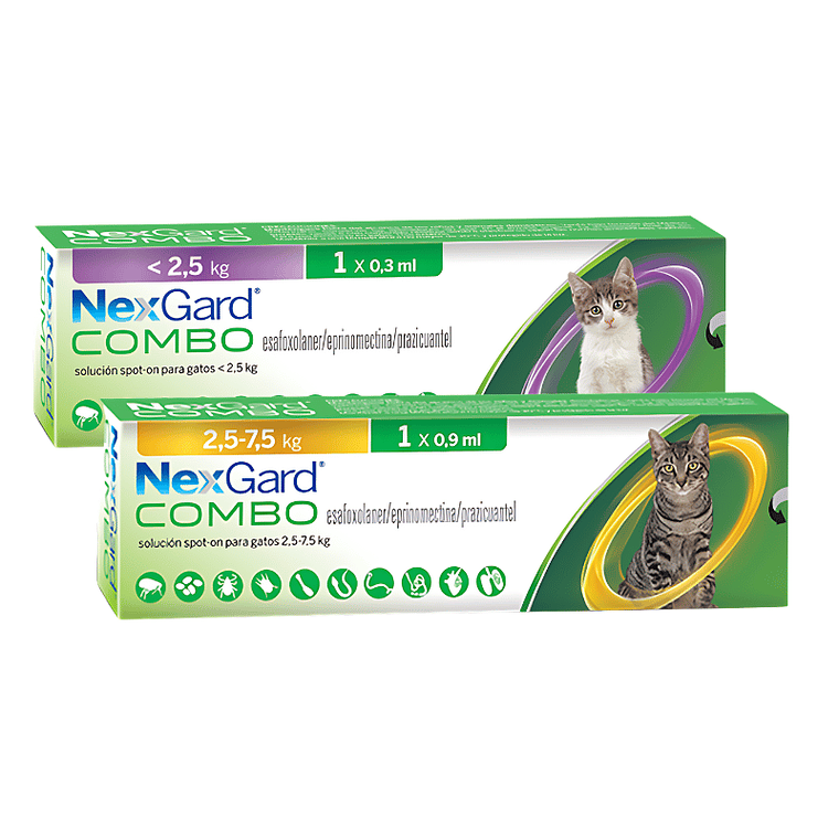 NexGard Combo Antiparasitario para Gatos 1