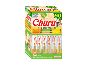   Inaba Churu Variedades de Pollo Presentación 60 unidades