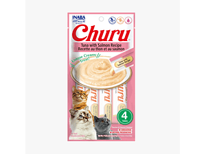 Inaba Churu Snack Tuna with Salmon 56gr 4 un