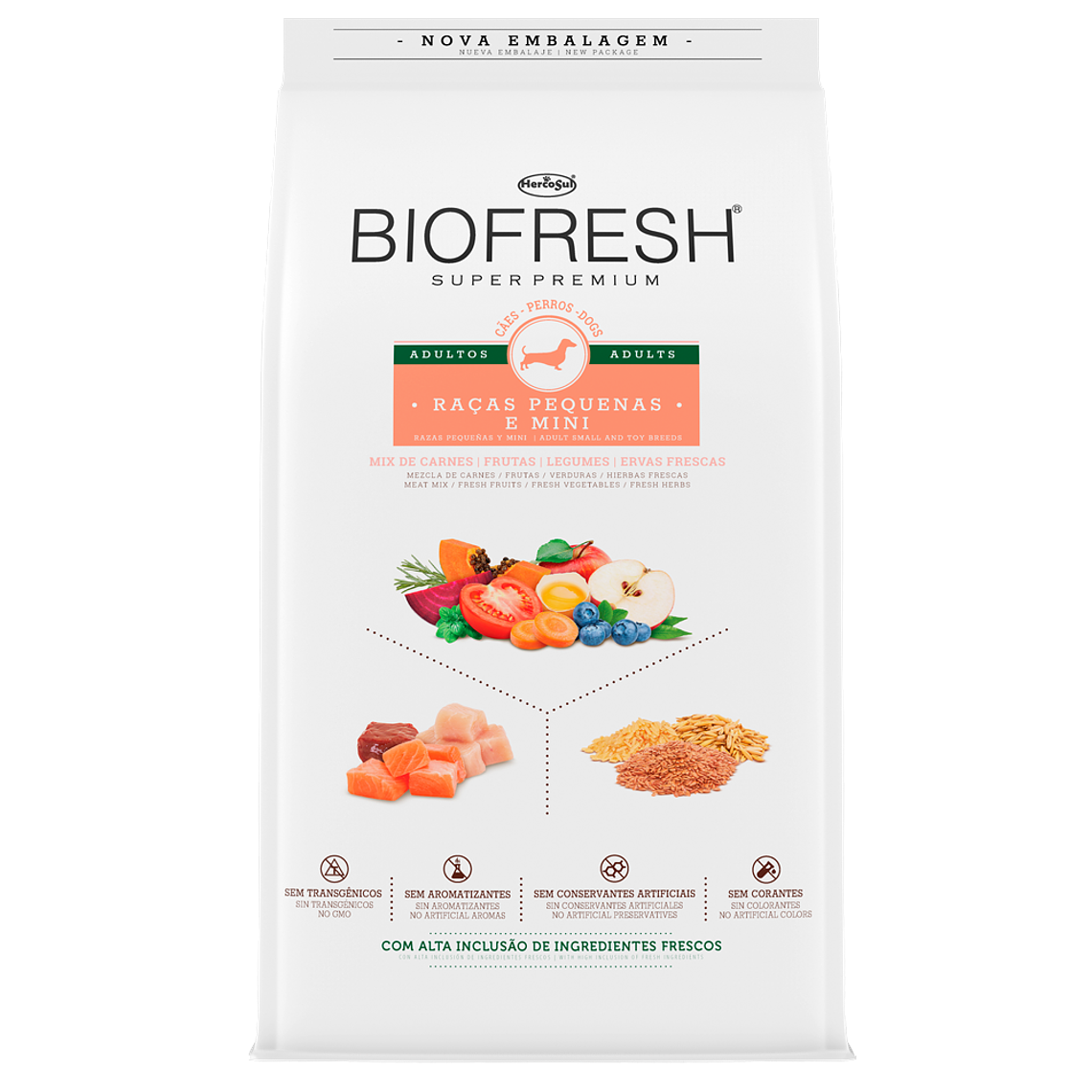 Biofresh Perro Adulto Raza Pequeña Mini 3kg 2