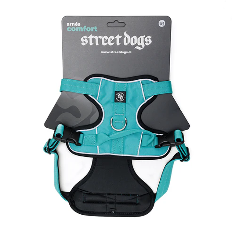 STREET DOGS - Arnés Comfort para Perros - Street Dogs - Turquoise 6