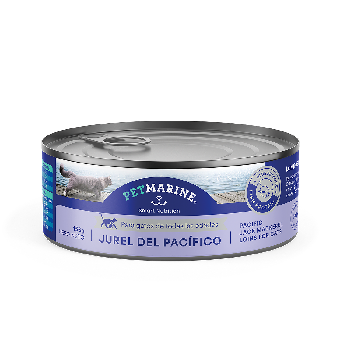 PET MARINE -  Jurel del Pacífico Lata 156 gr 1