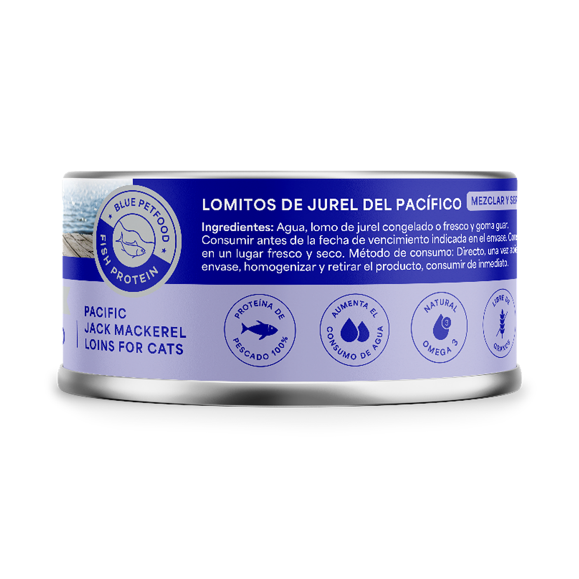 PET MARINE -  Jurel del Pacífico Lata 156 gr 2