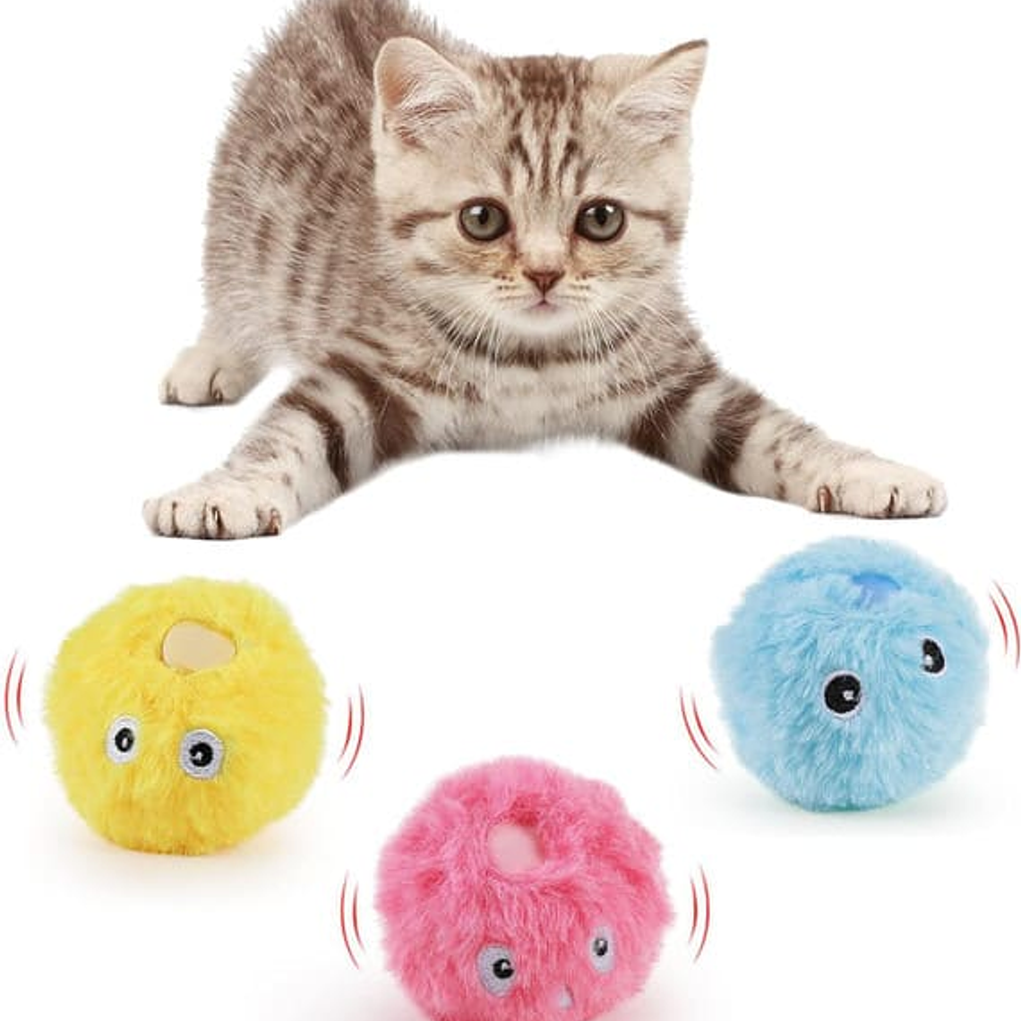 BOLA FELPA LUMINOSA 5.5 cm 1