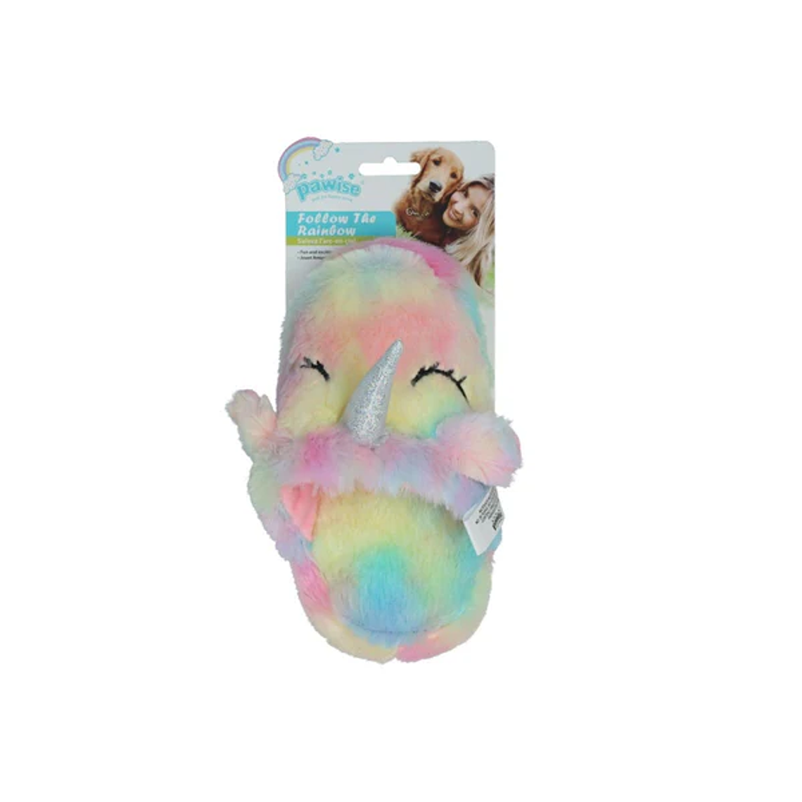 PAWISE RAINBOW Peluche para perros 1