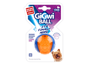 Giwi Ball Small Trans-blue/Orange 1pz.