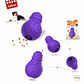 GIGWI BULB RUBBER TREAT DISPENSER L PURPLE - thumbnail 3