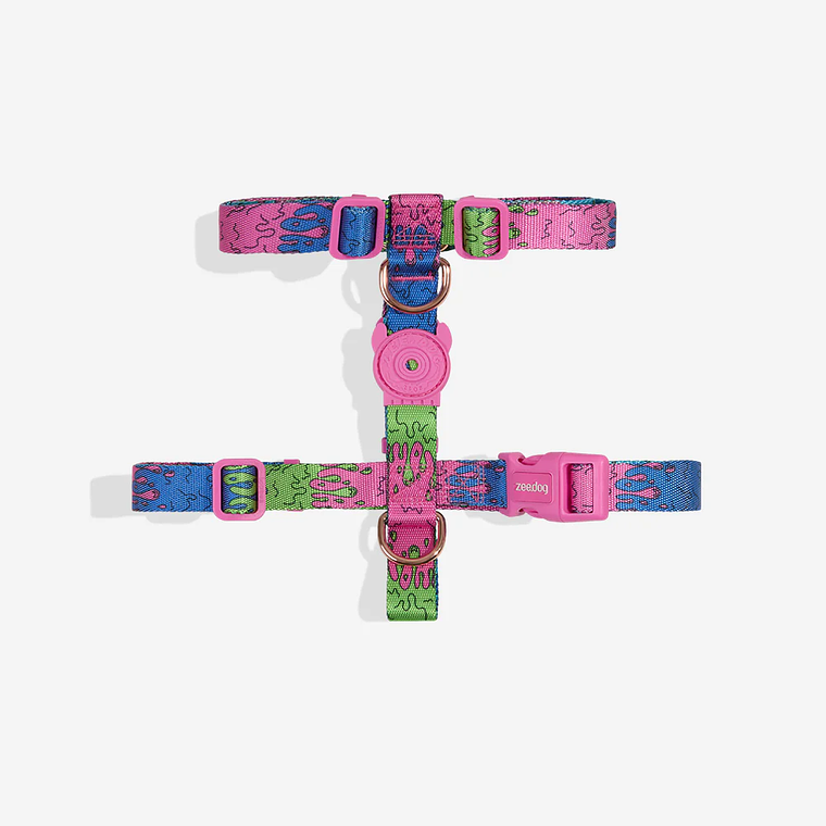 ZEEDOG LOZT MELTED H-HARNESS MEDIUM 1