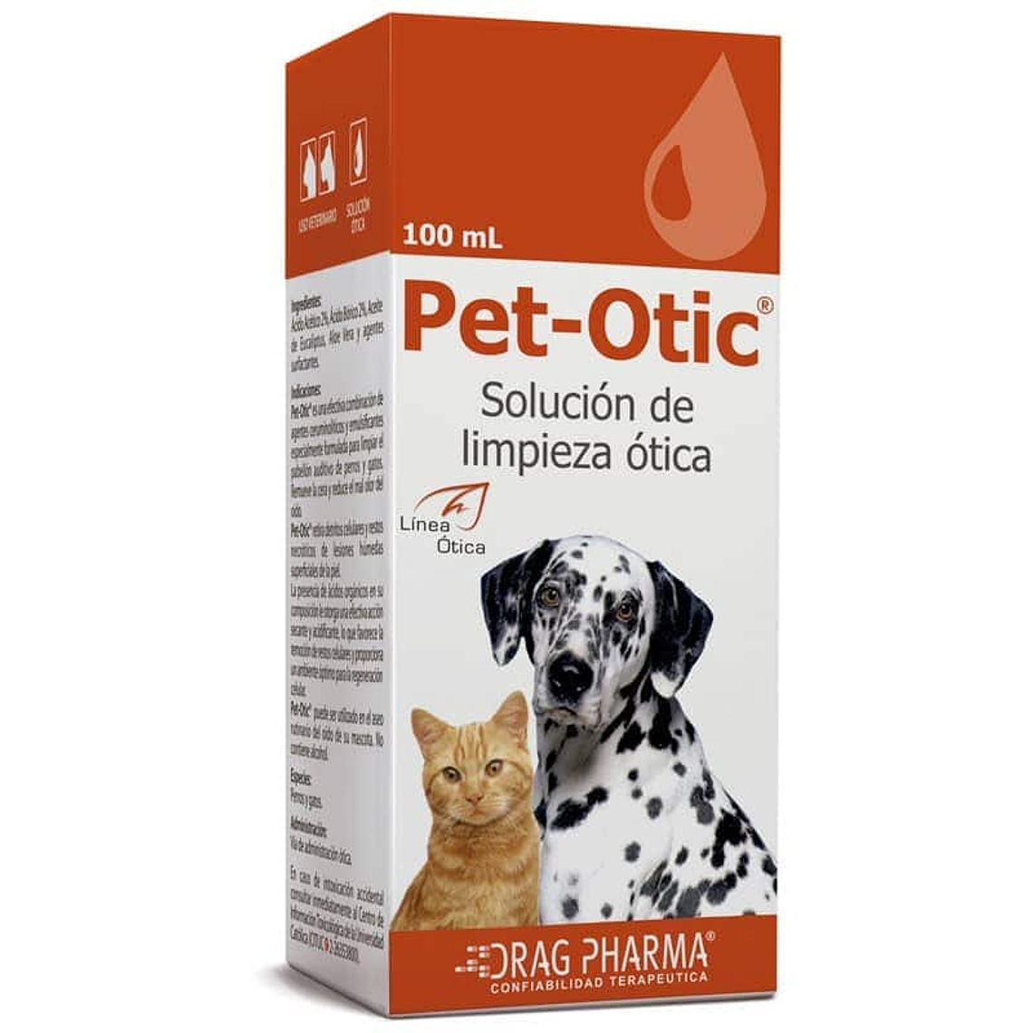 DRAG PHARMA PET OTIC SUSP. OTICA 1
