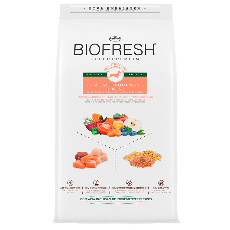 Biofresh Perro Adulto Raza Pequeña Mini 3kg 1