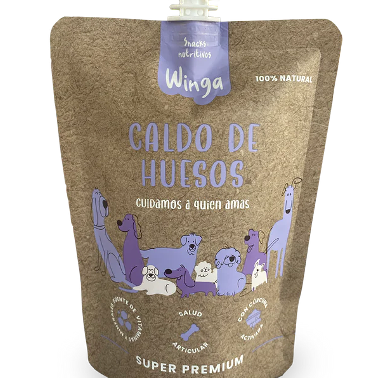 WINGA CALDO DE HUESOS 250ML  1