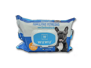 WuWu Toallitas Húmedas Clorhexidina 40UN