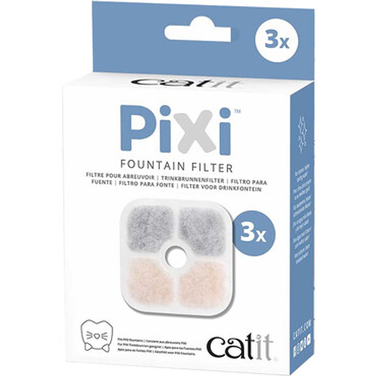 CATIT PIXI FILTRO FUENTE 3 UN 1