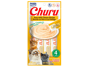 INABA Churu Cat Tuna Cheese 14gr/4 tubos