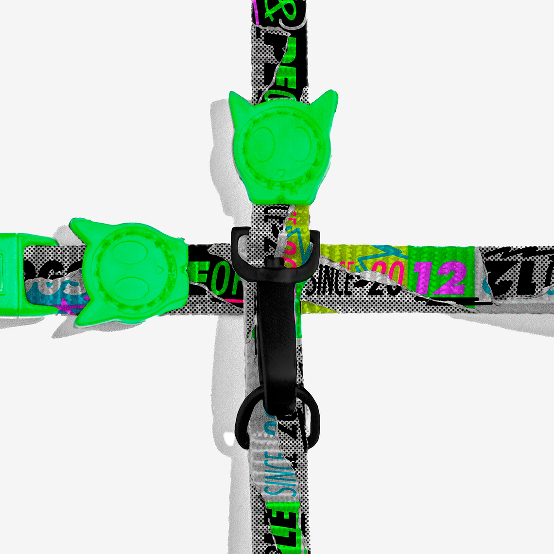 ZEEDOG LOZT MANIFESTO HARNESS + LEASH SET 2