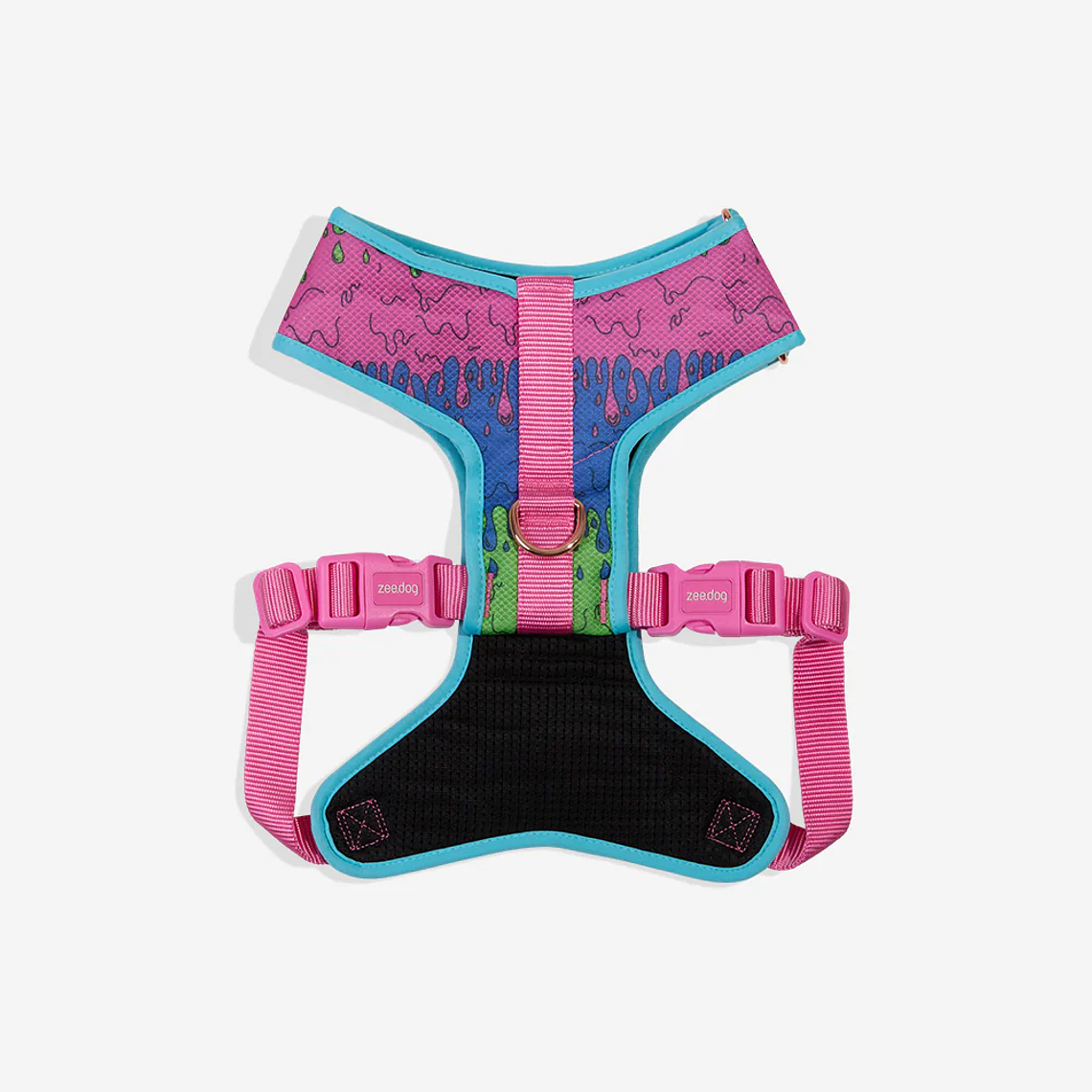 ZEEDOG LOZT MELTED AIR MESH HARNESS SMALL 2
